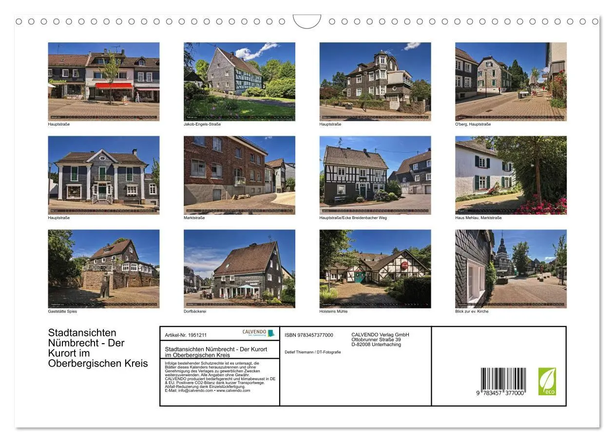 Bild: 9783457377000 | Stadtansichten Nümbrecht - Der Kurort im Oberbergischen Kreis...