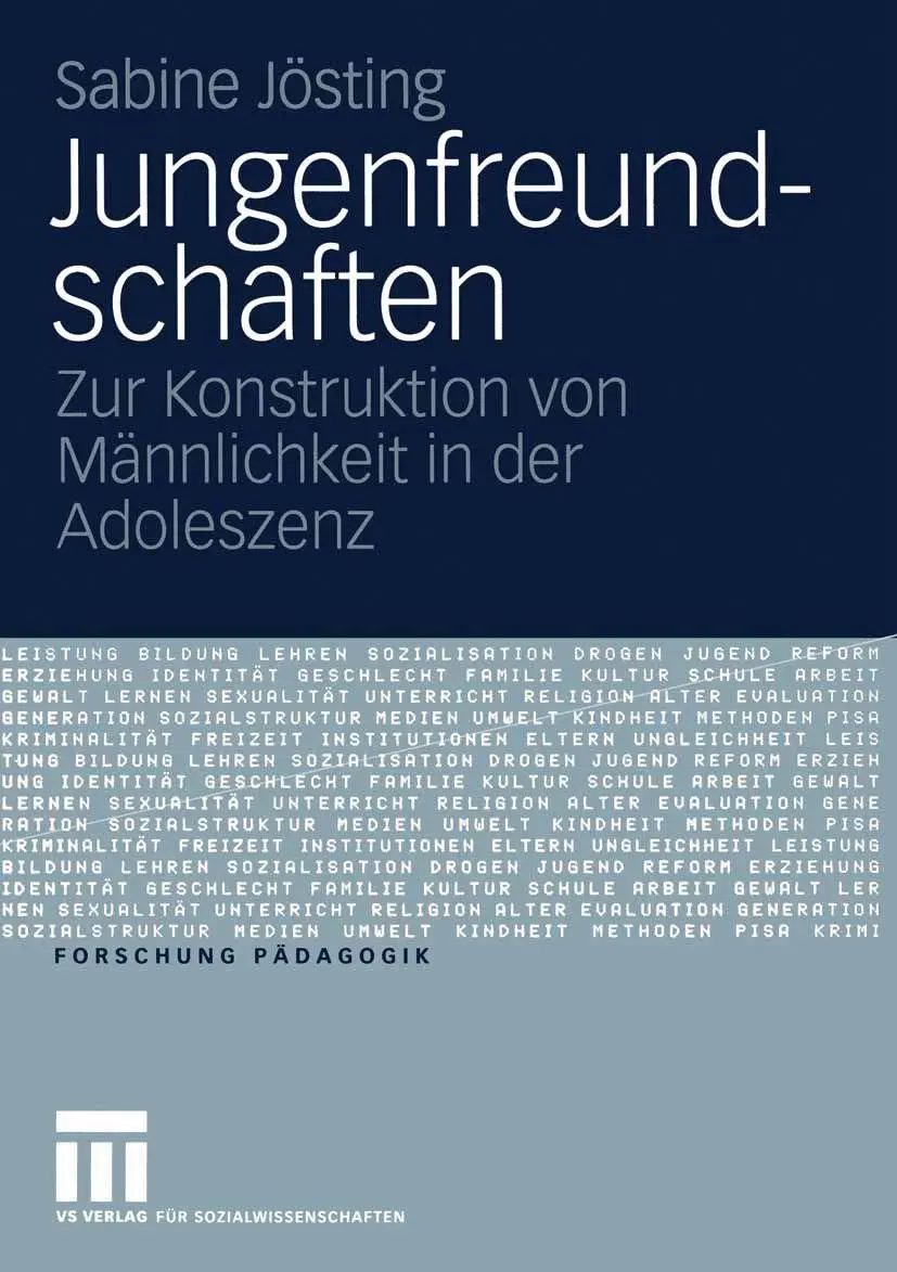 Cover: 9783531147000 | Jungenfreundschaften | Sabine Jösting | Taschenbuch | 336 S. | Deutsch