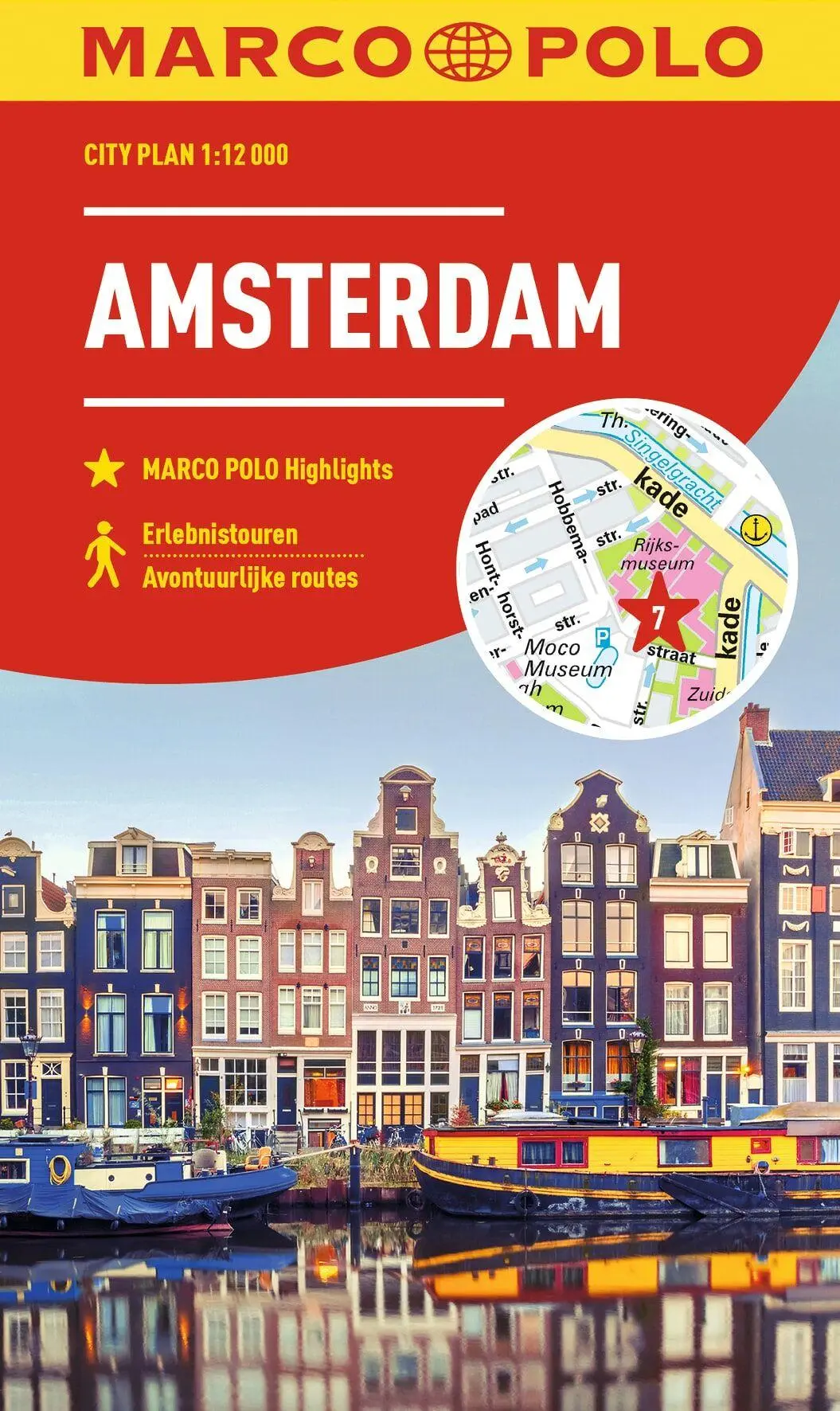 Cover: 9783575017000 | MARCO POLO Cityplan Amsterdam 1:12.000 | (Land-)Karte | Deutsch | 2023
