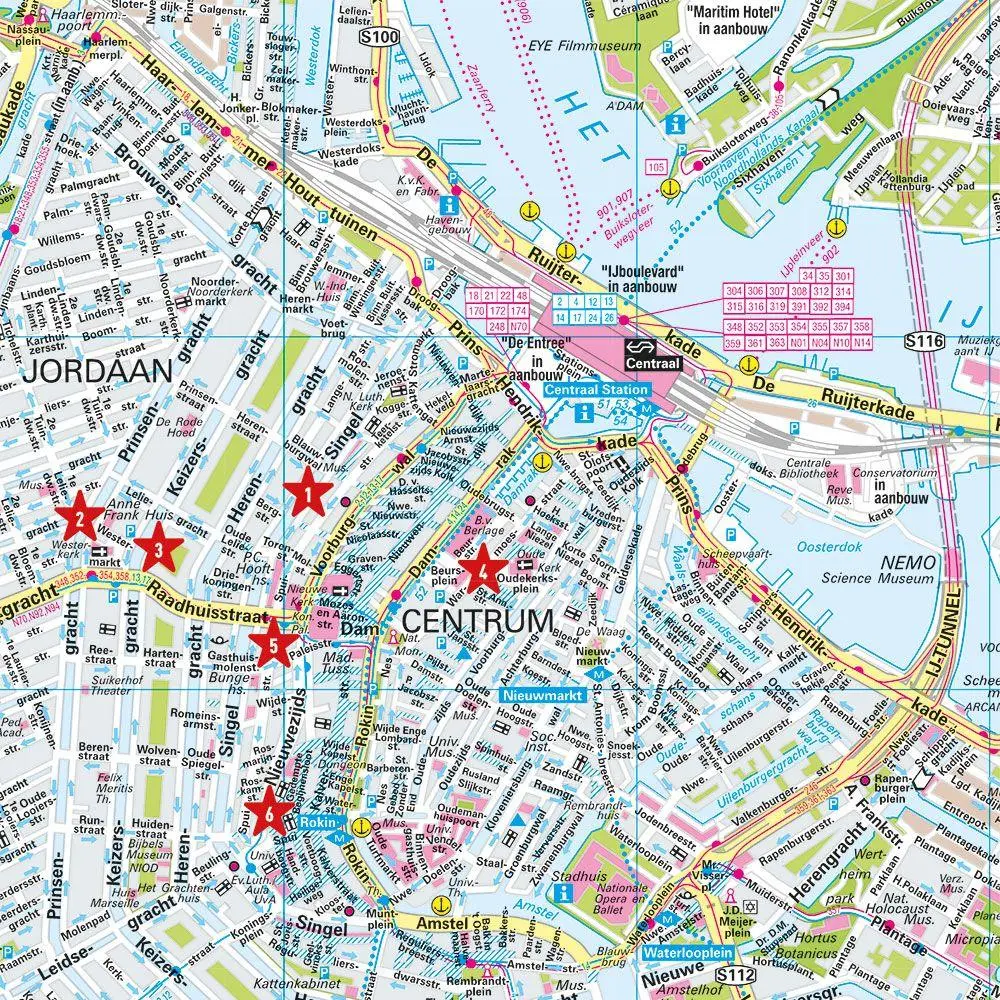 Bild: 9783575017000 | MARCO POLO Cityplan Amsterdam 1:12.000 | (Land-)Karte | Deutsch | 2023