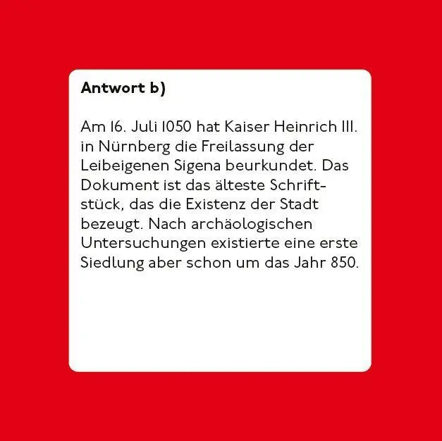 Bild: 9783747207000 | Das Nürnberg-Quiz (Neuausgabe) | Siegfried Zelnhefer | Spiel | 66 S.