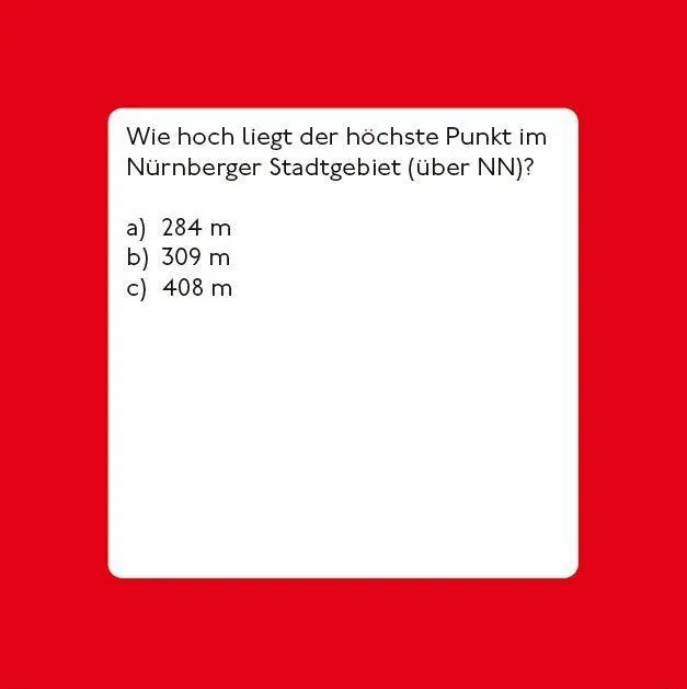 Bild: 9783747207000 | Das Nürnberg-Quiz (Neuausgabe) | Siegfried Zelnhefer | Spiel | 66 S.