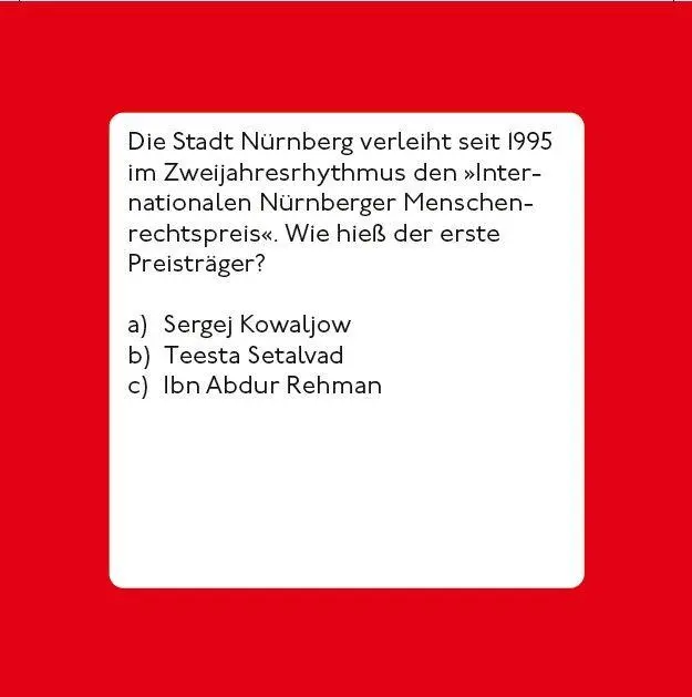 Bild: 9783747207000 | Das Nürnberg-Quiz (Neuausgabe) | Siegfried Zelnhefer | Spiel | 66 S.