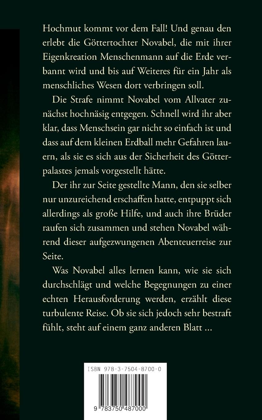 Rückseite: 9783750487000 | Novabel. Vol. 1 Göttliche Lehrpfade | Roman | Tina Sieweke | Buch