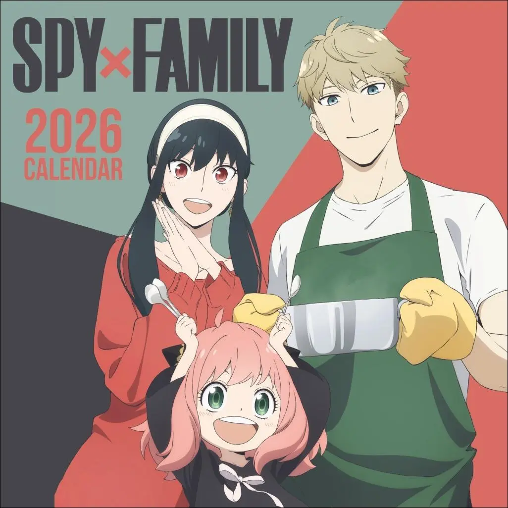 Cover: 9783840197000 | Spy x Family Broschurkalender 2026 | Kalender | 28 S. | Englisch