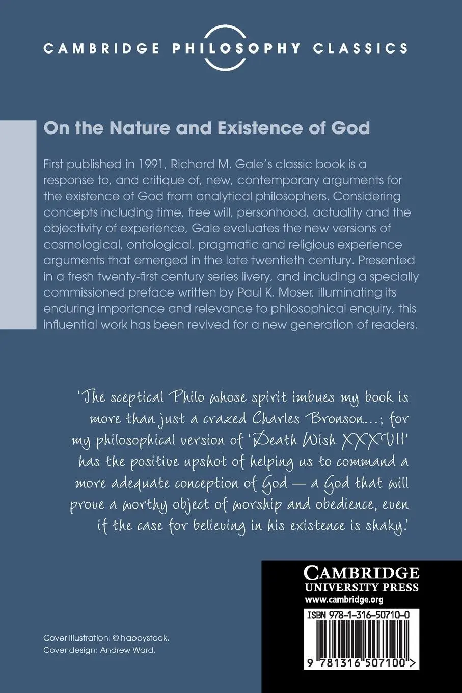 Rückseite: 9781316507100 | On the Nature and Existence of God | Richard M. Gale | Taschenbuch