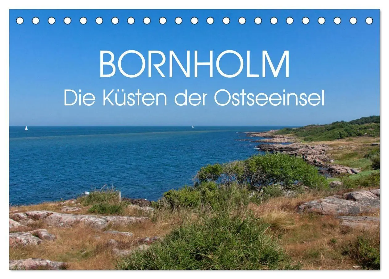 Cover: 9783457677100 | Bornholm - die Küsten der Ostseeinsel (Tischkalender 2026 DIN A5...