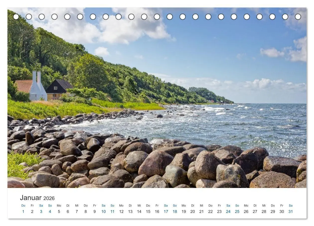 Bild: 9783457677100 | Bornholm - die Küsten der Ostseeinsel (Tischkalender 2026 DIN A5...