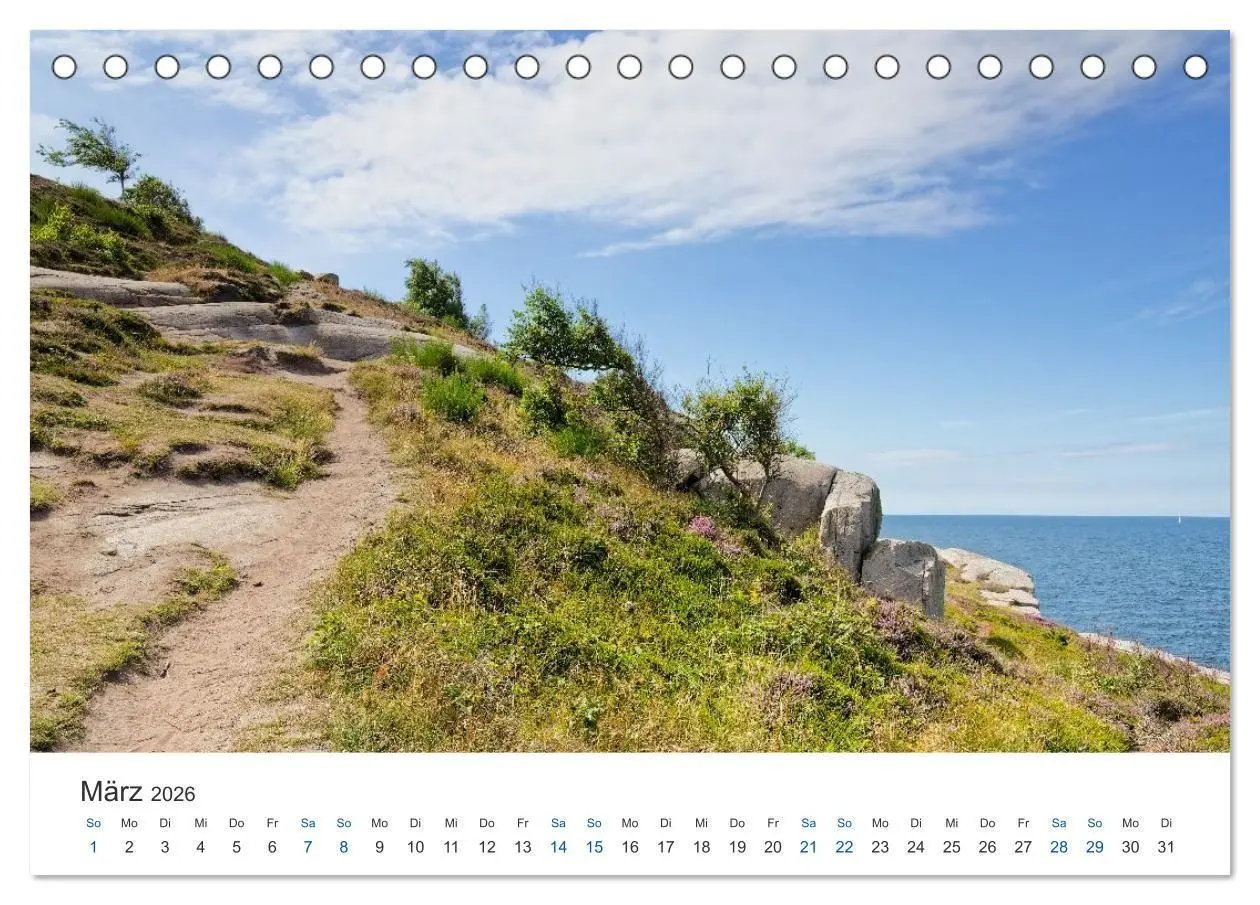 Bild: 9783457677100 | Bornholm - die Küsten der Ostseeinsel (Tischkalender 2026 DIN A5...