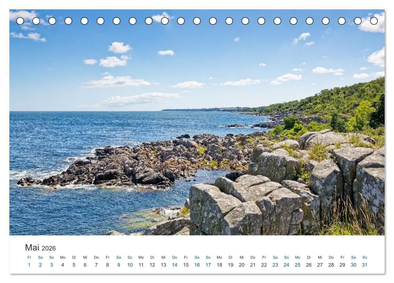 Bild: 9783457677100 | Bornholm - die Küsten der Ostseeinsel (Tischkalender 2026 DIN A5...