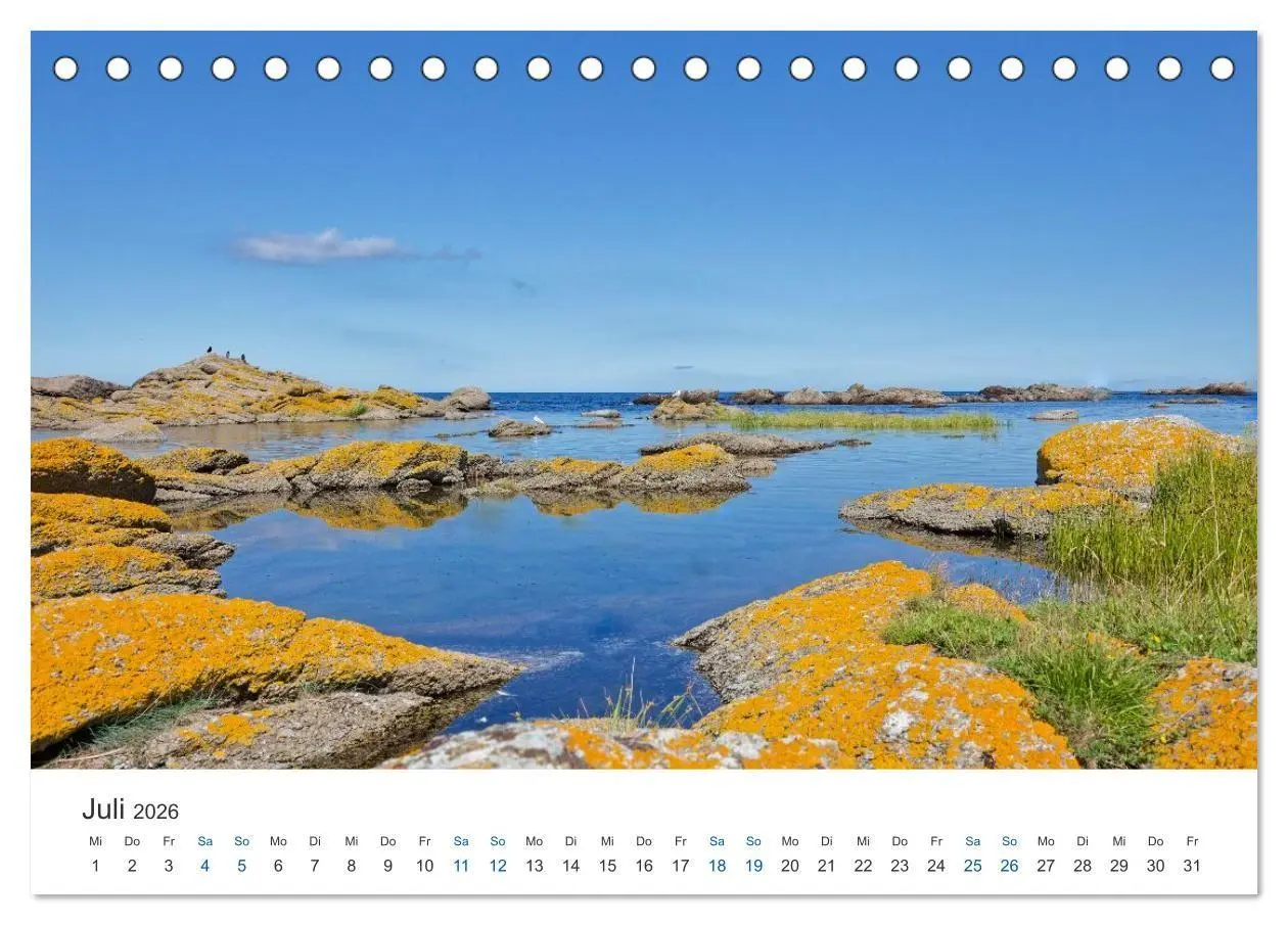 Bild: 9783457677100 | Bornholm - die Küsten der Ostseeinsel (Tischkalender 2026 DIN A5...