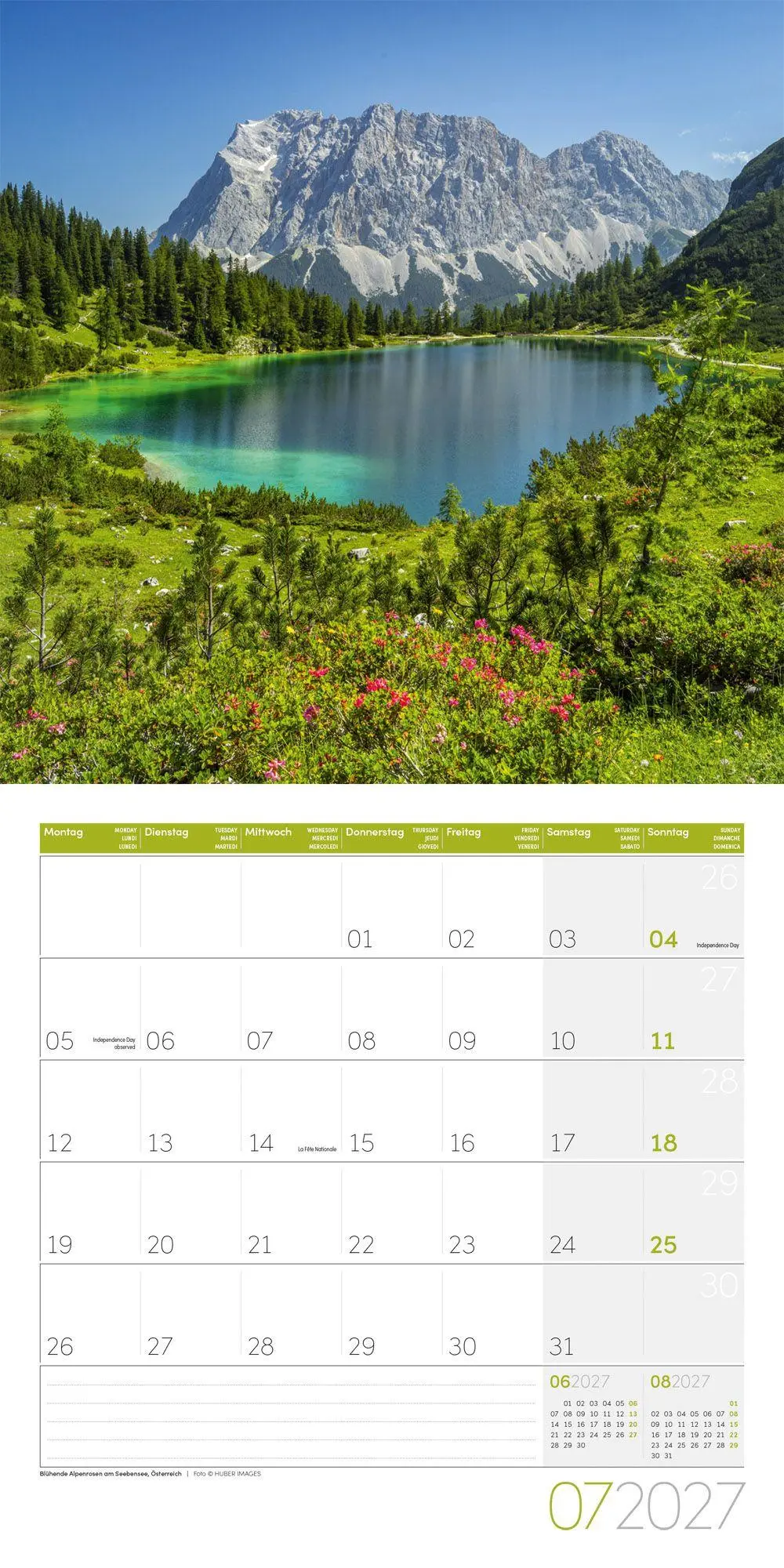 Bild: 9783838447100 | Magie des Lichts Kalender 2027 - 30x30 - Art12 | GmbH | Kalender