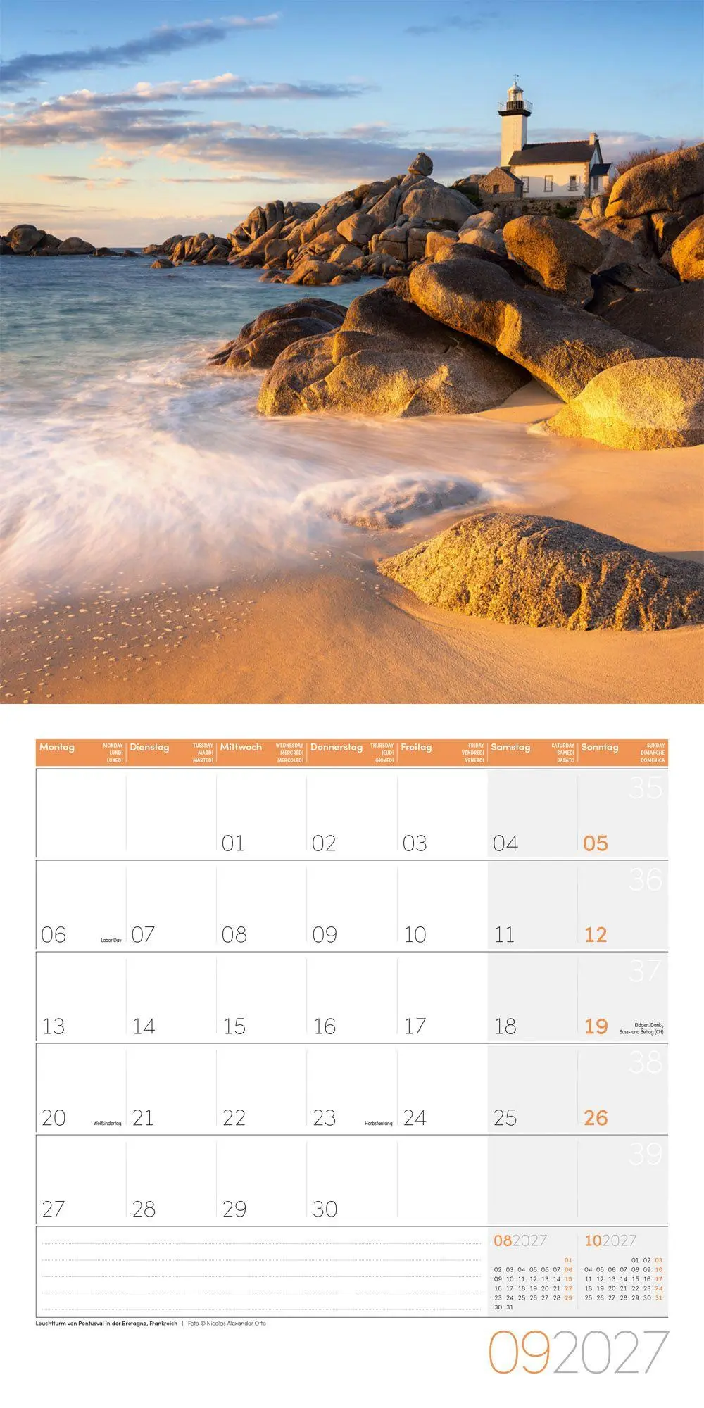 Bild: 9783838447100 | Magie des Lichts Kalender 2027 - 30x30 - Art12 | GmbH | Kalender