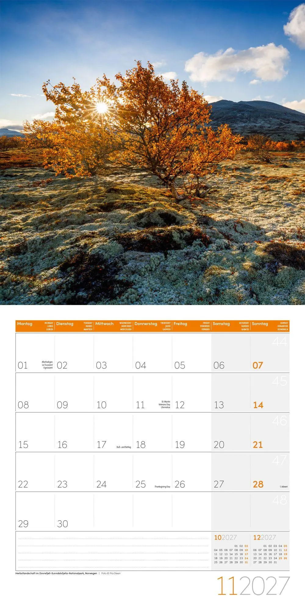 Bild: 9783838447100 | Magie des Lichts Kalender 2027 - 30x30 - Art12 | GmbH | Kalender