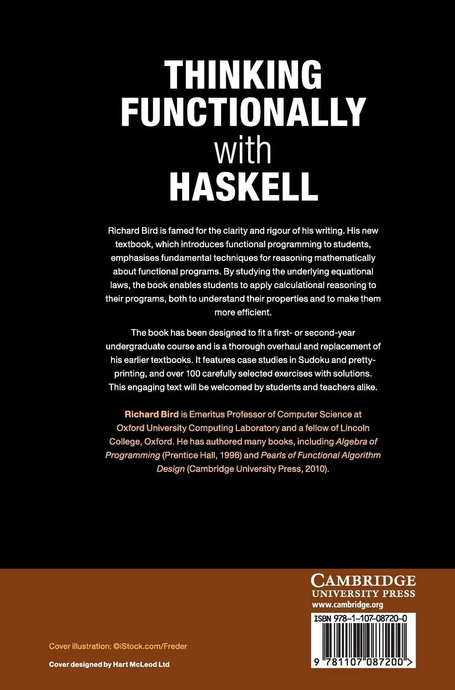 Rückseite: 9781107087200 | Thinking Functionally with Haskell | Richard Bird | Buch | Gebunden