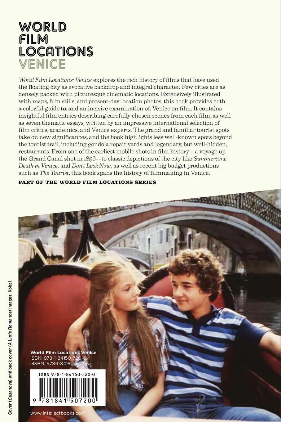 Rückseite: 9781841507200 | World Film Locations | Venice | Michael Pigott | Taschenbuch | 2013