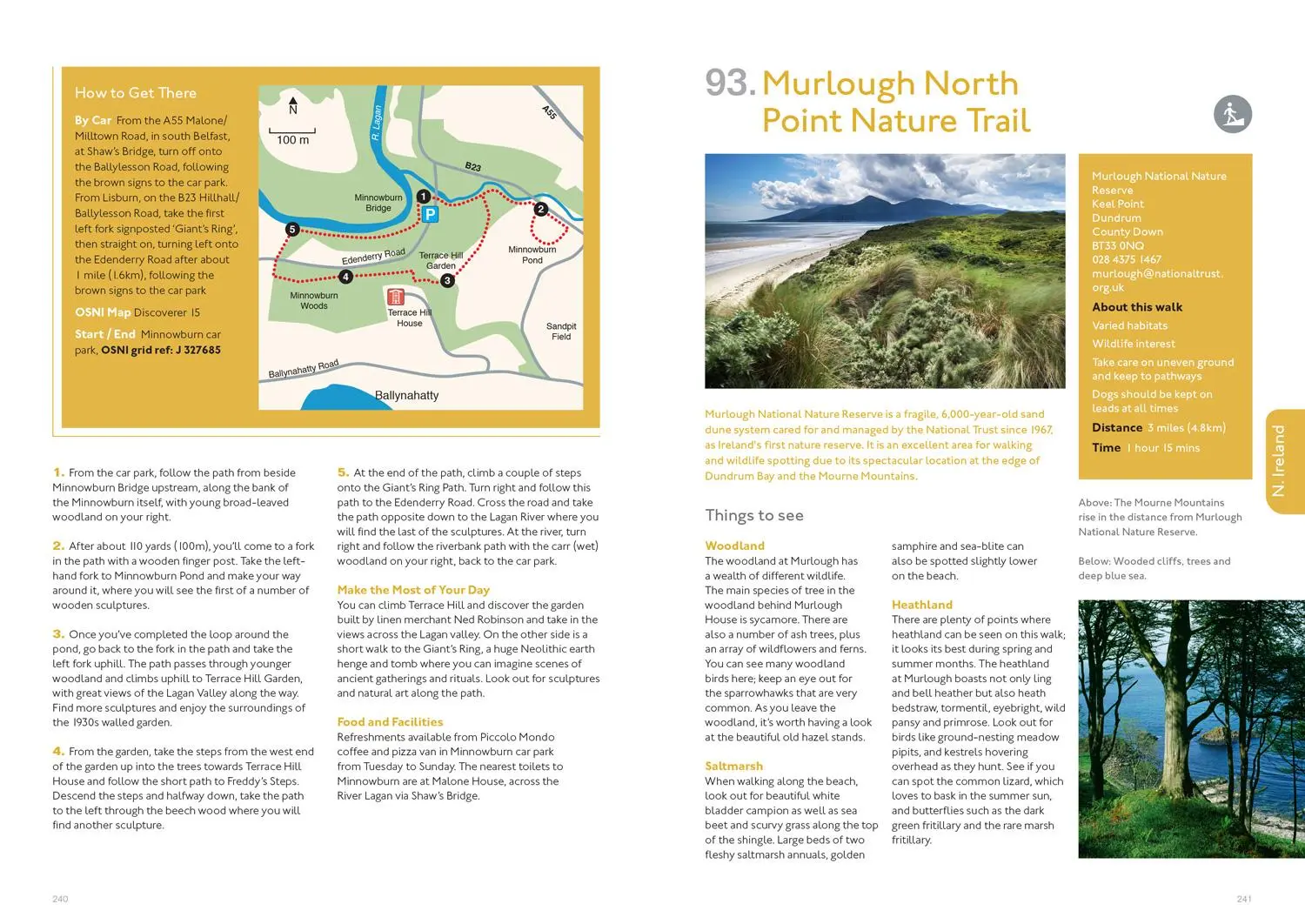 Bild: 9781911657200 | 100 Nature Walks | National Trust | Taschenbuch | Englisch | 2021