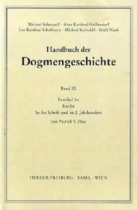Cover: 9783451007200 | Handbuch der Dogmengeschichte / Bd III: Christologie - Soteriologie...