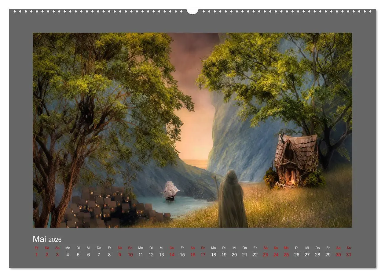 Bild: 9783457667200 | Weg des Zauberers (hochwertiger Premium Wandkalender 2026 DIN A2...