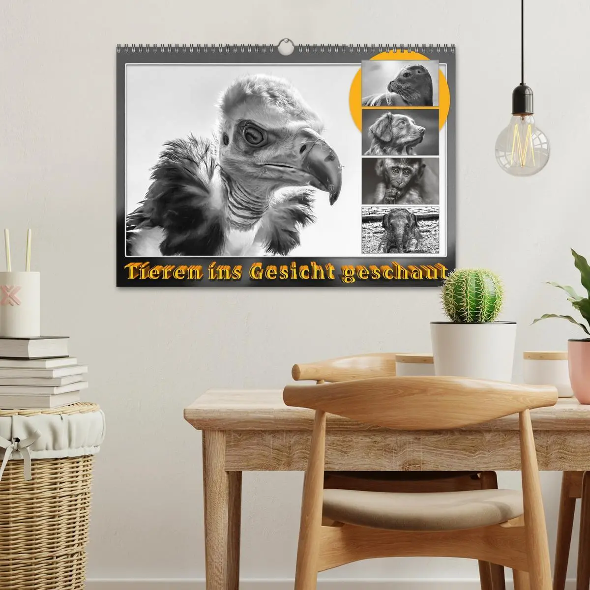 Bild: 9783457807200 | Tieren ins Gesicht geschaut (Wandkalender 2026 DIN A3 quer),...