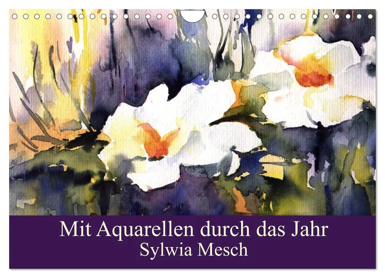 Cover: 9783457977200 | Mit Aquarellen durch das Jahr (Wandkalender 2026 DIN A4 quer),...