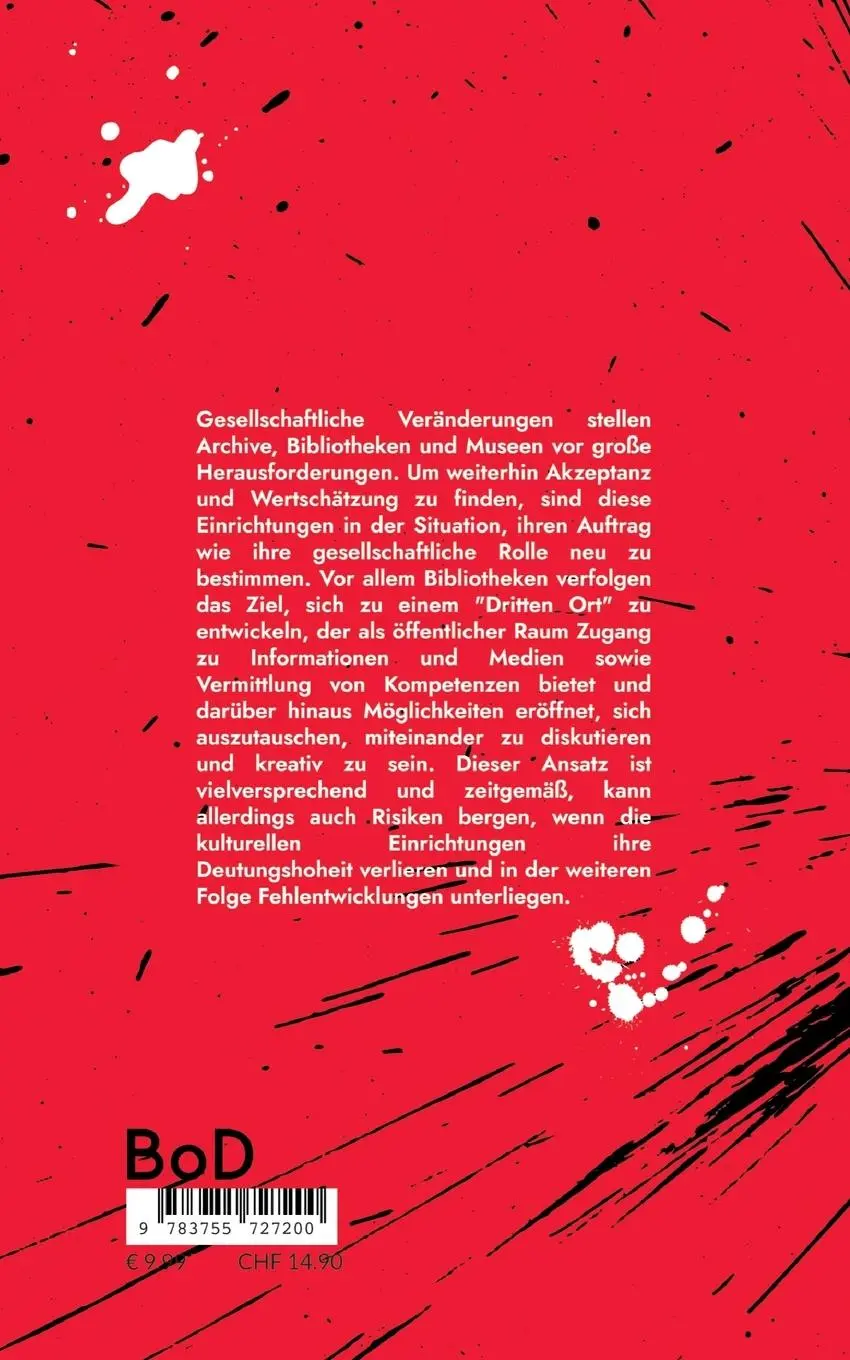 Rückseite: 9783755727200 | Dritte Orte | Erzählung | Andreas Degkwitz | Taschenbuch | 88 S.