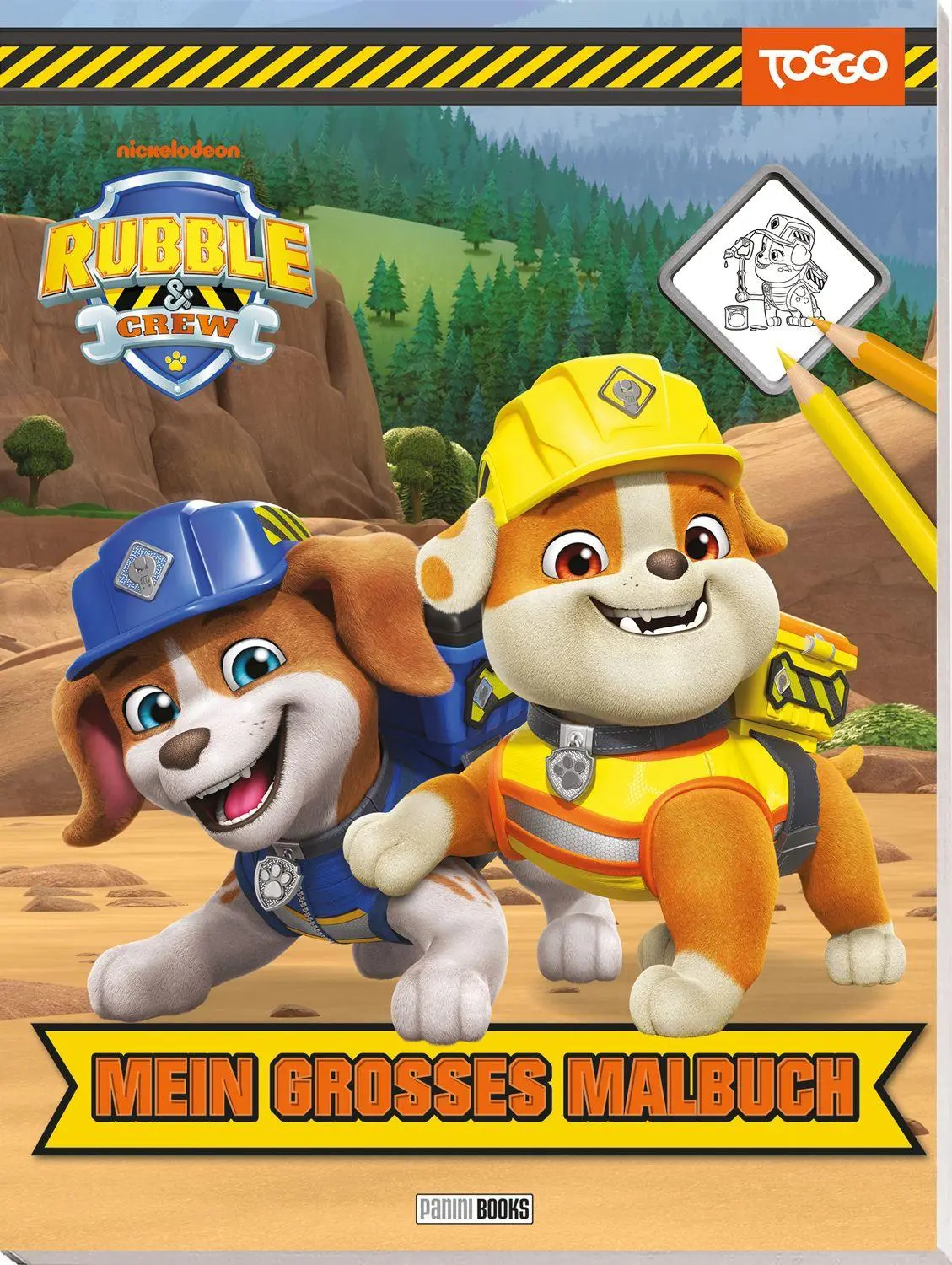 Cover: 9783833247200 | Rubble &amp; Crew: Mein großes Malbuch | Malbuch | Panini | Taschenbuch