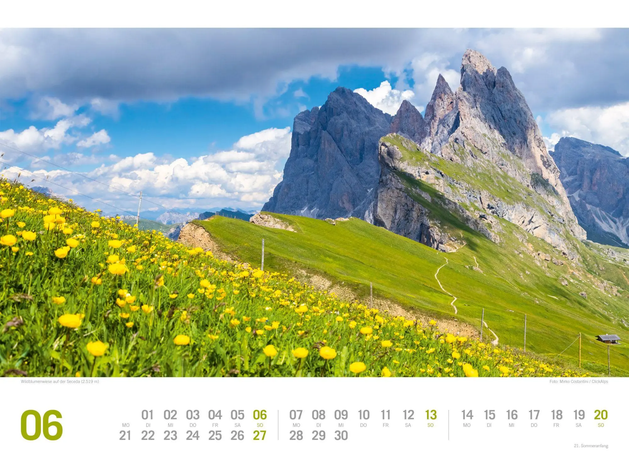 Bild: 9783838437200 | Südtirol ReiseLust Kalender 2027 von Bozen bis zu den drei Zinnen