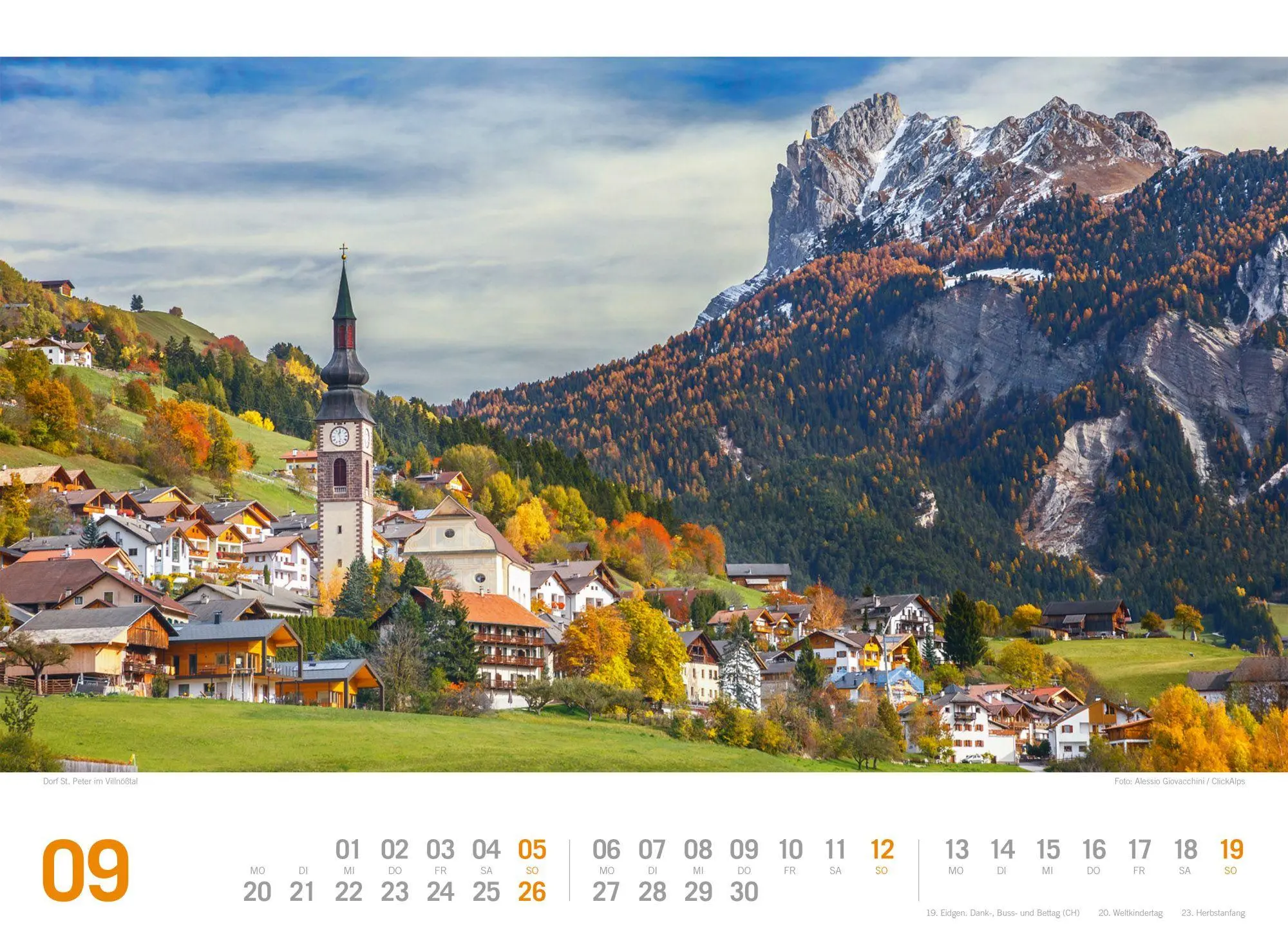 Bild: 9783838437200 | Südtirol ReiseLust Kalender 2027 von Bozen bis zu den drei Zinnen