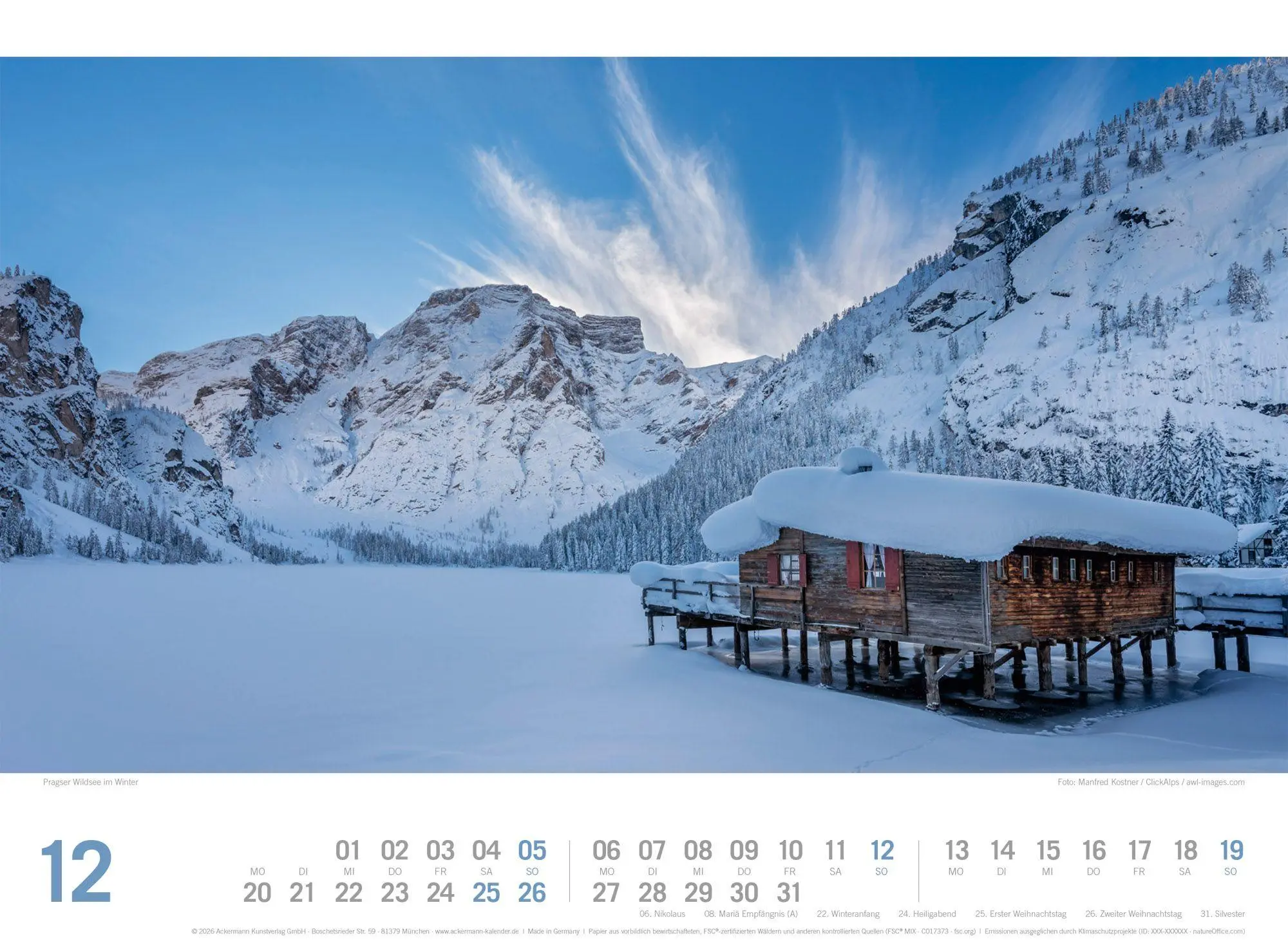 Bild: 9783838437200 | Südtirol ReiseLust Kalender 2027 von Bozen bis zu den drei Zinnen