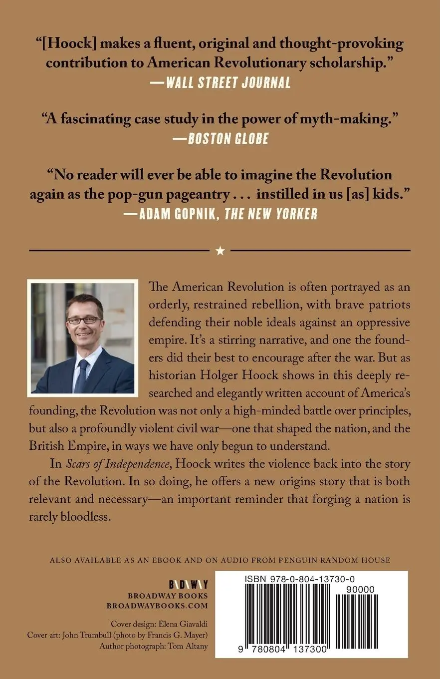 Rückseite: 9780804137300 | Scars of Independence | America's Violent Birth | Holger Hoock | Buch