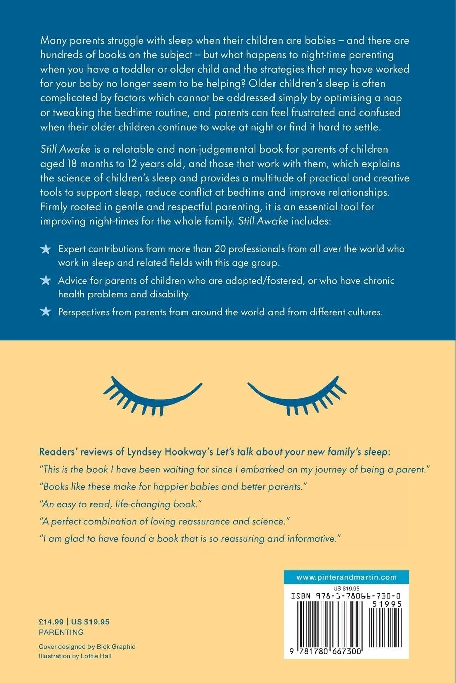 Rückseite: 9781780667300 | Still Awake | Responsive Sleep Tools for Toddlers to Tweens | Hookway