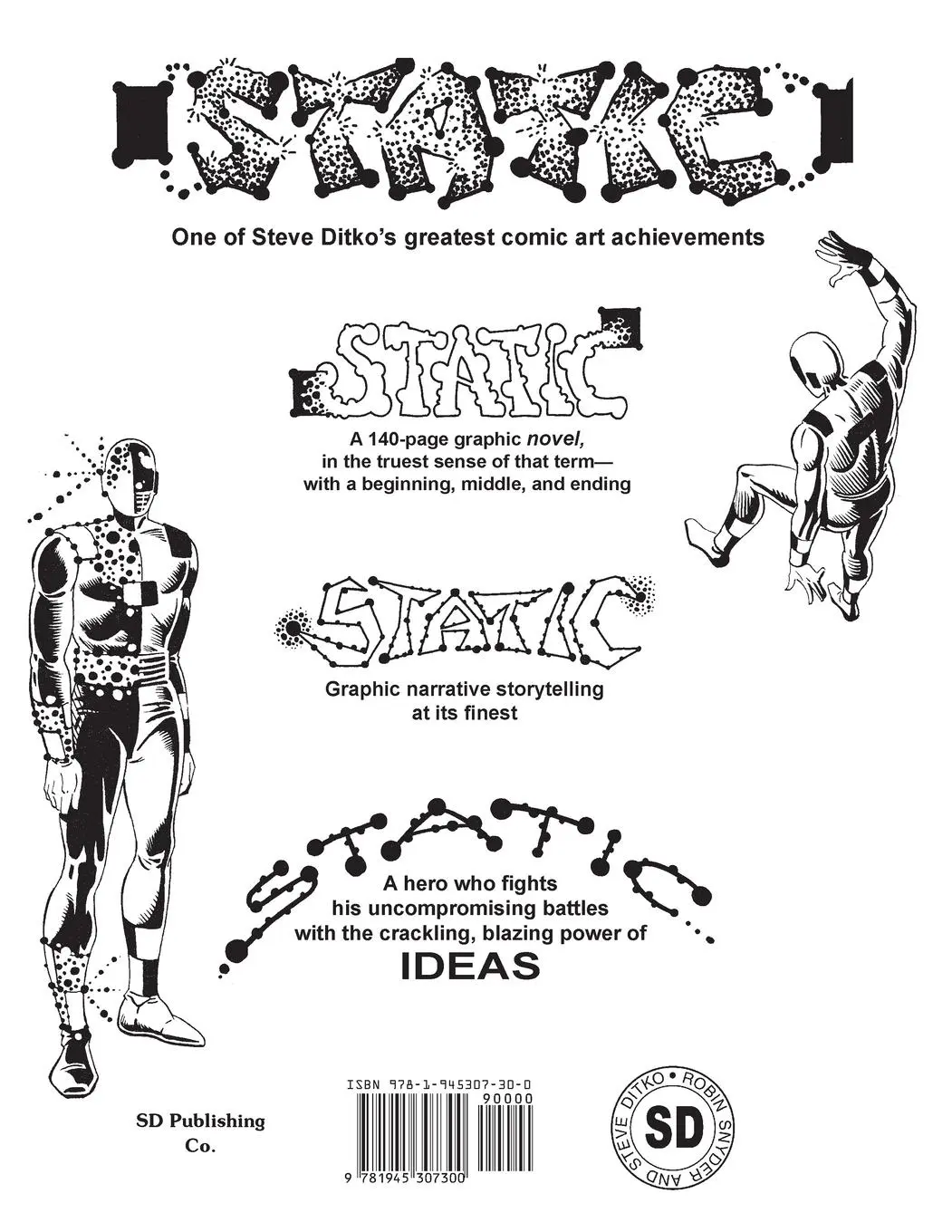 Rückseite: 9781945307300 | Steve Ditko's Static The Definitive Edition | Steve Ditko | Buch