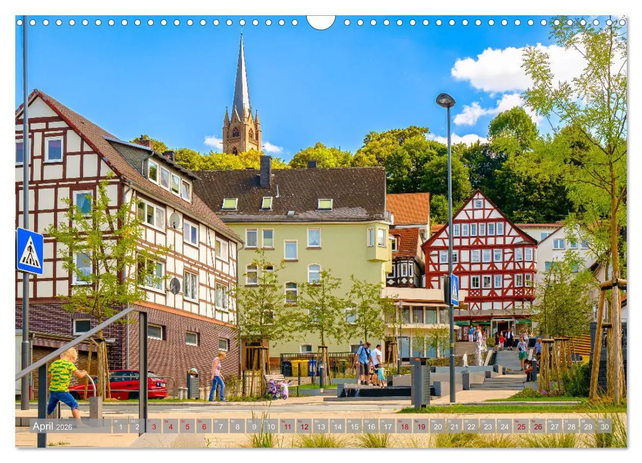 Bild: 9783457897300 | Ein Blick auf Frankenberg an der Eder (Wandkalender 2026 DIN A3...