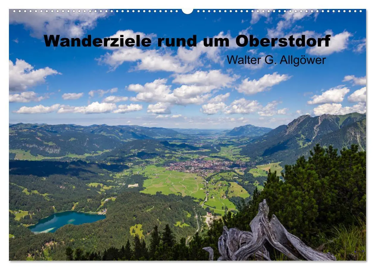 Cover: 9783457967300 | Wanderziele rund um Oberstdorf (Wandkalender 2026 DIN A2 quer),...