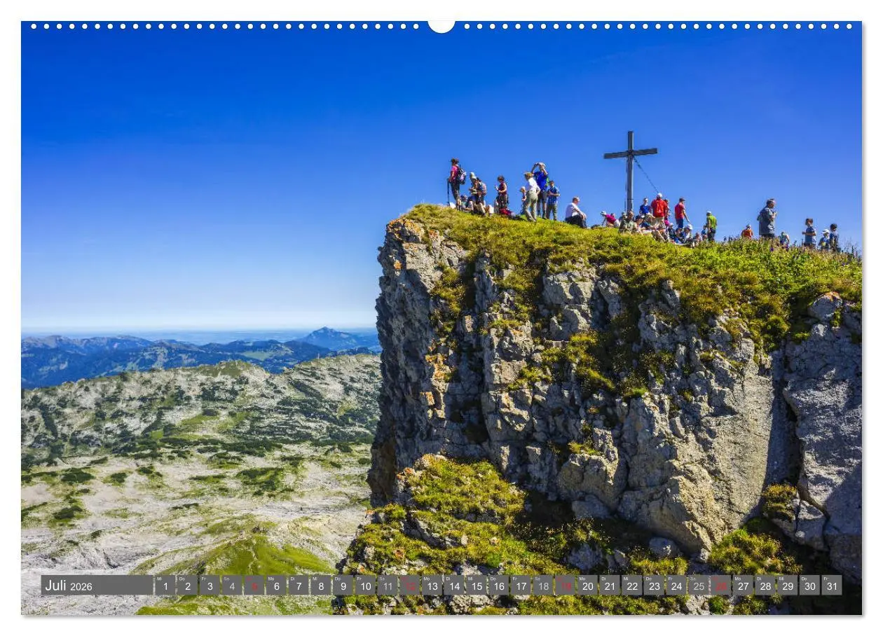 Bild: 9783457967300 | Wanderziele rund um Oberstdorf (Wandkalender 2026 DIN A2 quer),...