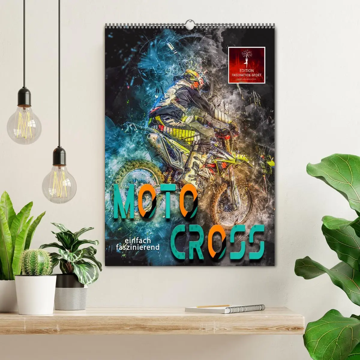 Bild: 9783516367300 | Motocross - einfach faszinierend (Wandkalender 2026 DIN A2 hoch),...