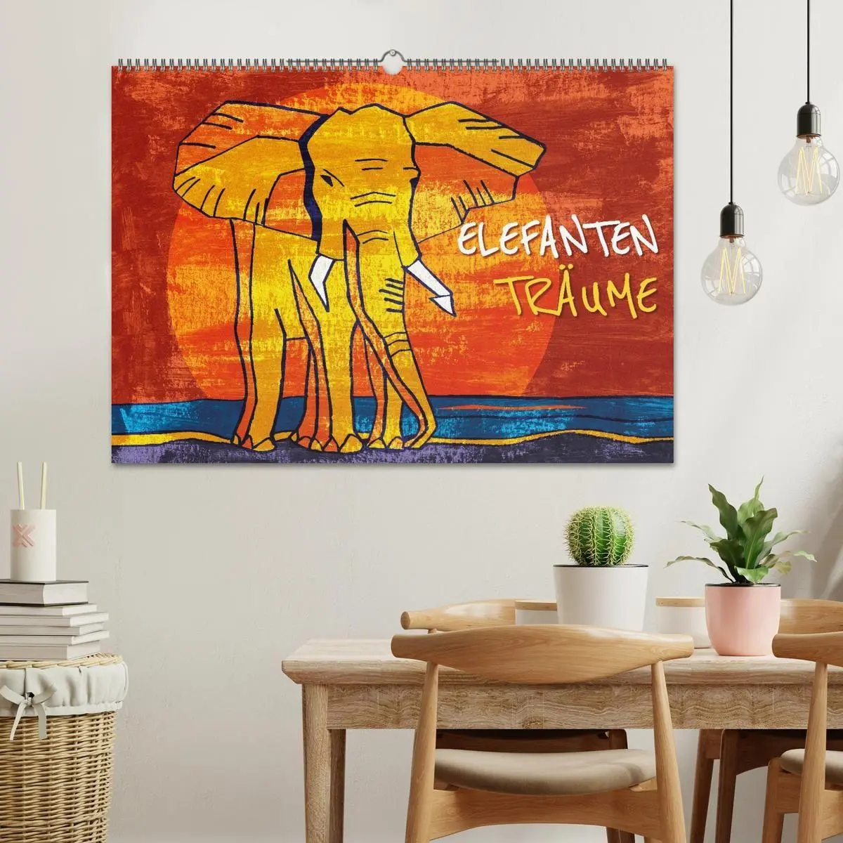 Bild: 9783516747300 | Elefanten-Träume (Wandkalender 2026 DIN A2 quer), CALVENDO...