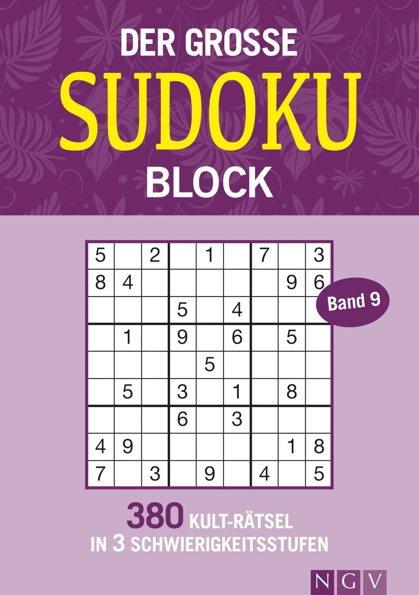 Cover: 9783625197300 | Der große Sudokublock Band 9 | Taschenbuch | Der große Sudokublock