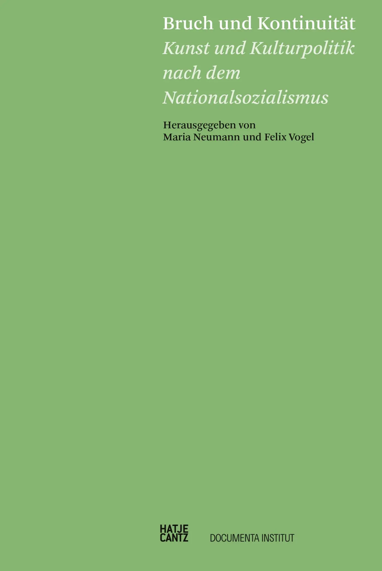 Cover: 9783775757300 | Bruch und Kontinuität | Maria Neumann (u. a.) | Taschenbuch | 104 S.