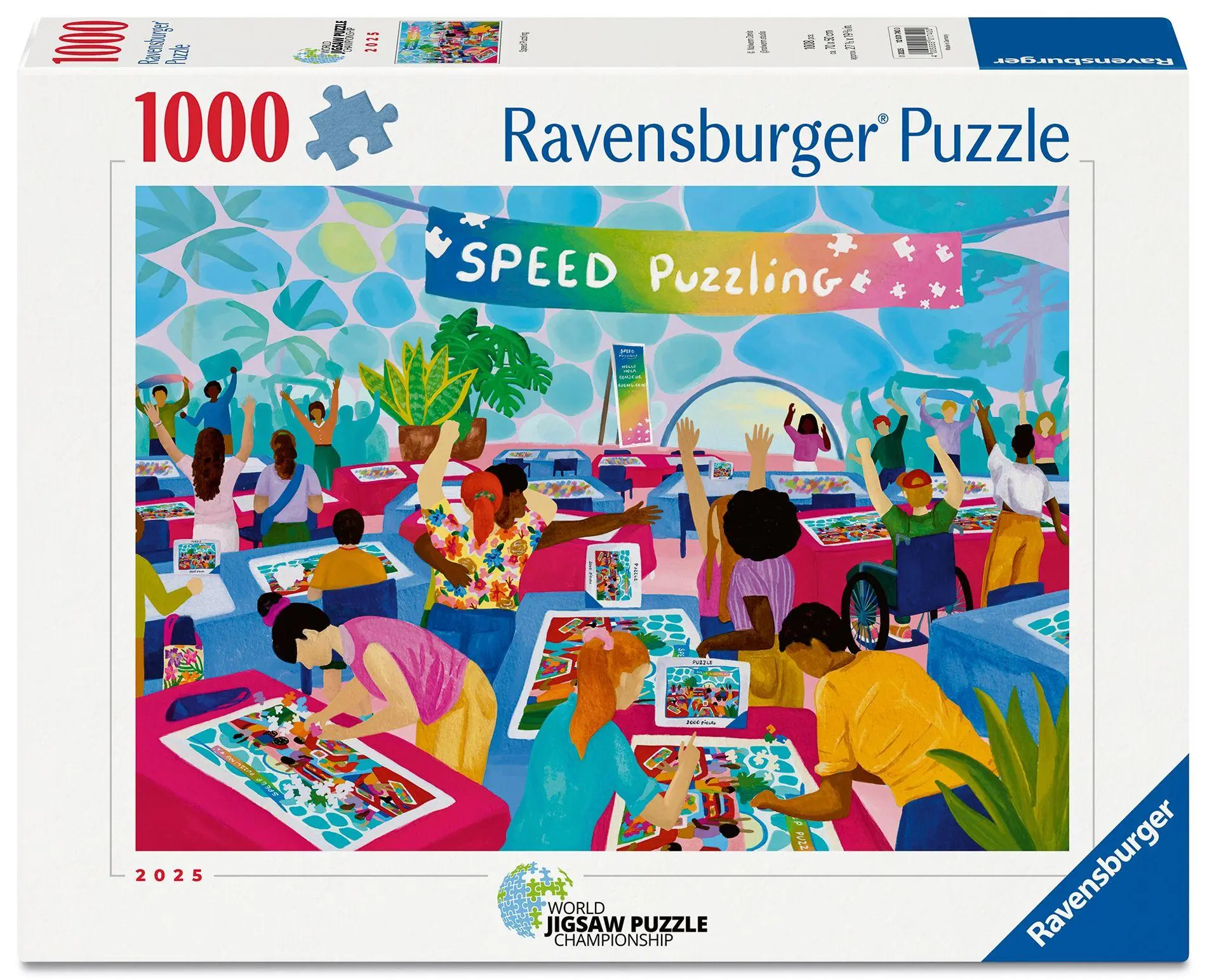 Cover: 4005555017400 | Erwachsenenpuzzle 1000 Teile - Speed Puzzling | Spiel | 12001740