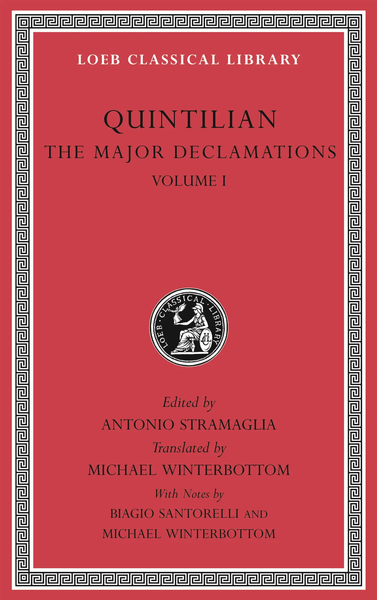 Cover: 9780674997400 | The Major Declamations, Volume I | Quintilian | Buch | Gebunden | 2021