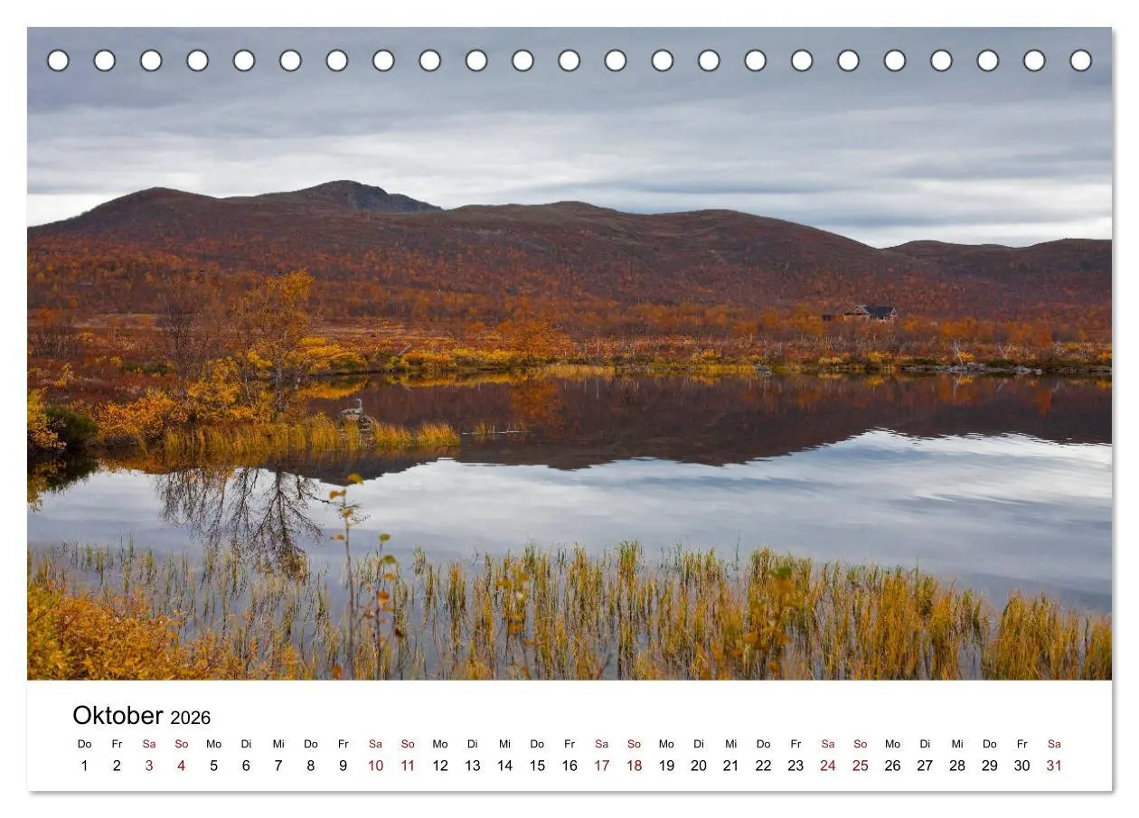 Bild: 9783457887400 | Skandinavien - Hoch im Norden (Tischkalender 2026 DIN A5 quer),...