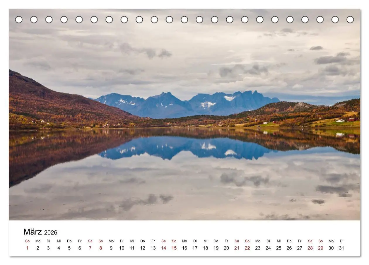 Bild: 9783457887400 | Skandinavien - Hoch im Norden (Tischkalender 2026 DIN A5 quer),...