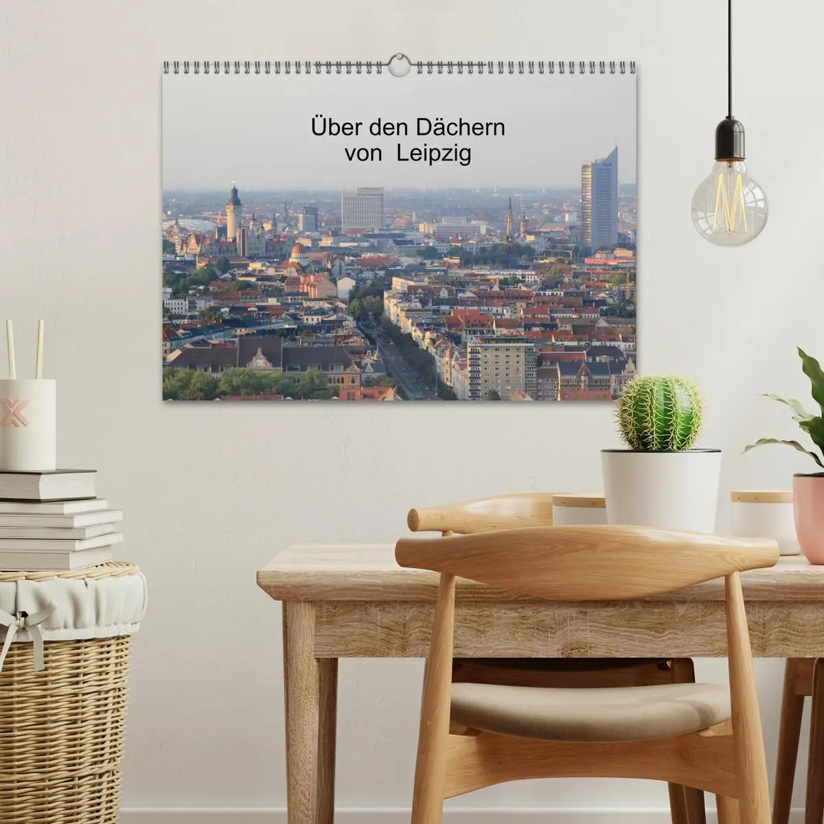 Bild: 9783516117400 | Über den Dächern von Leipzig (Wandkalender 2026 DIN A3 quer),...