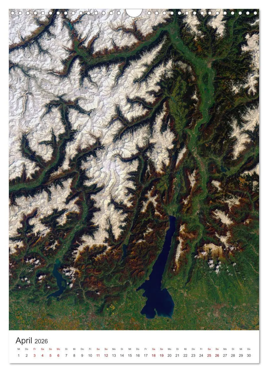 Bild: 9783516357400 | Die Erde aus dem All (Wandkalender 2026 DIN A3 hoch), CALVENDO...