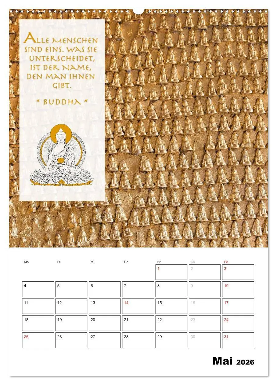 Bild: 9783516427400 | BUDDHAS ZITATE Buddhistische Weisheiten (hochwertiger Premium...