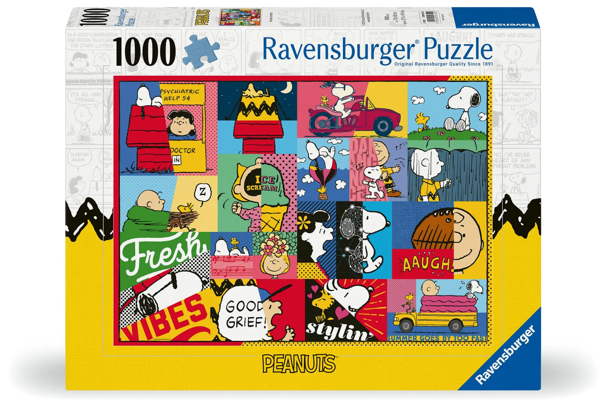 Cover: 4005555007500 | Erwachsenenpuzzle 1000 Teile - Peanuts moments | Spiel | Puzzle | 2024