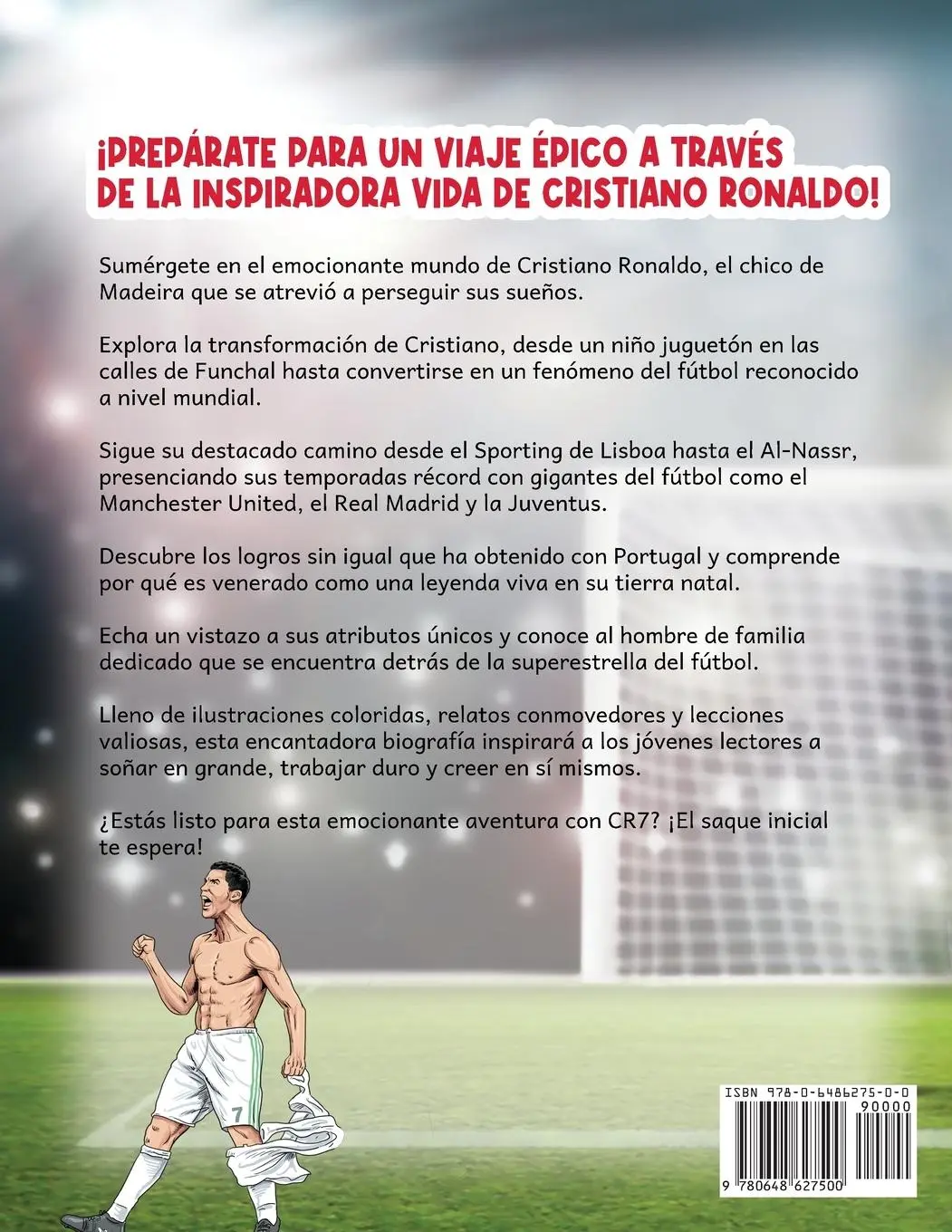 Rückseite: 9780648627500 | Cristiano Ronaldo | Michael Langdon | Taschenbuch | Spanisch | 2023