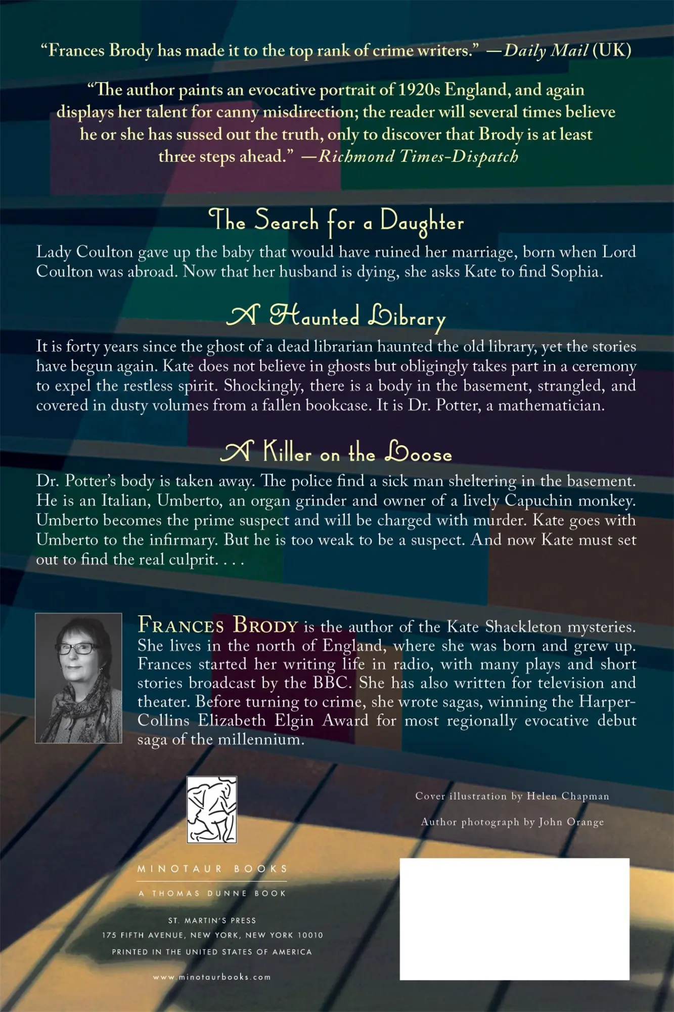 Rückseite: 9781250067500 | Death of an Avid Reader | Frances Brody | Taschenbuch | Englisch